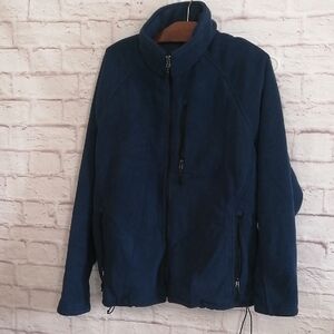Athletech Dark Blue Fleece Jacket